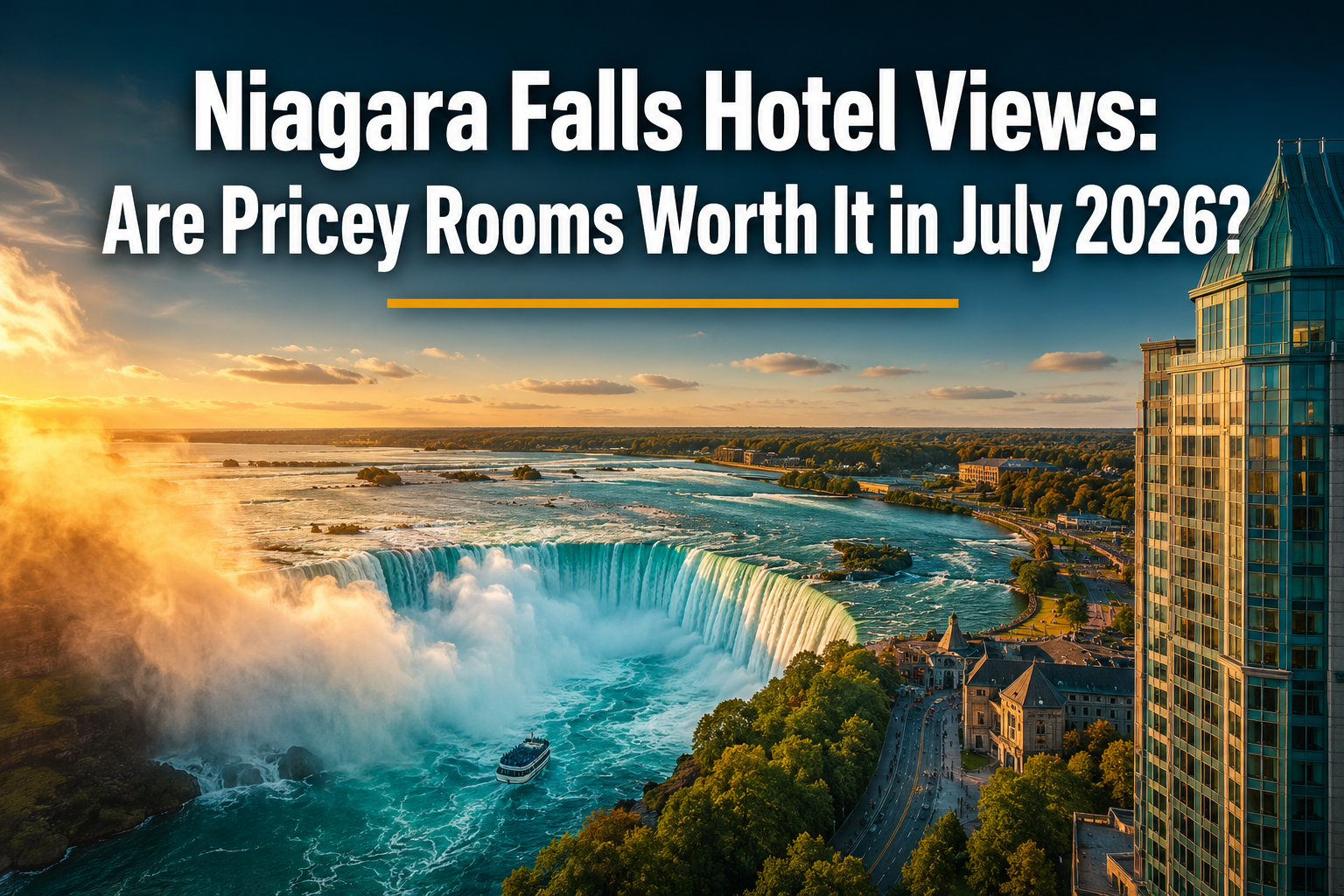 Niagara Falls Hotel Views: Are Pricey Rooms Worth It in July 2026?