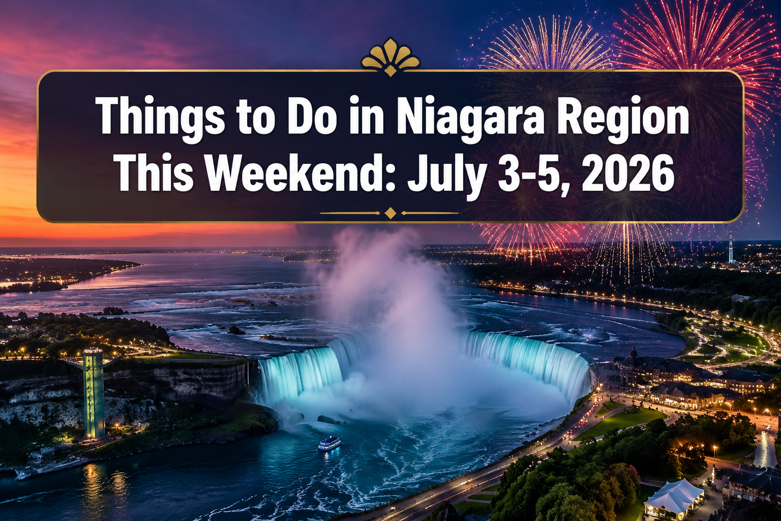 Things to Do in Niagara Region This Weekend: July 3-5, 2026